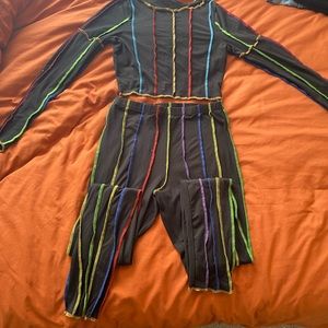 Black Set w/ Colorful detail